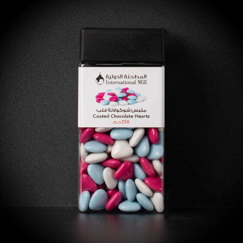 Coated Chocolate Hearts 